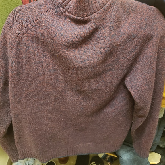 Old Navy zipper sweater maroon size small - Picture 2 of 2